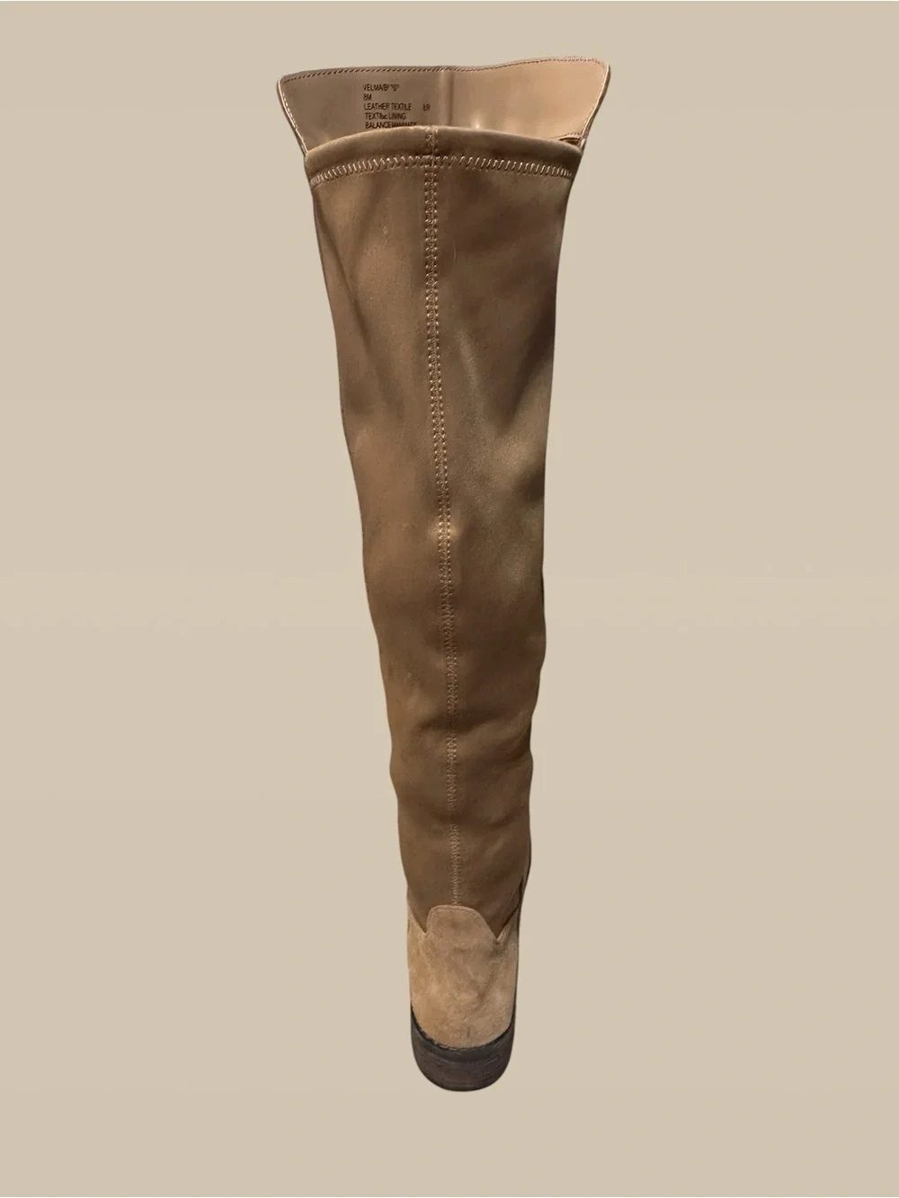 Blondo Waterproof Tall Velma Boots Women’s Size: 8 Tan Equestrian Riding Boot
